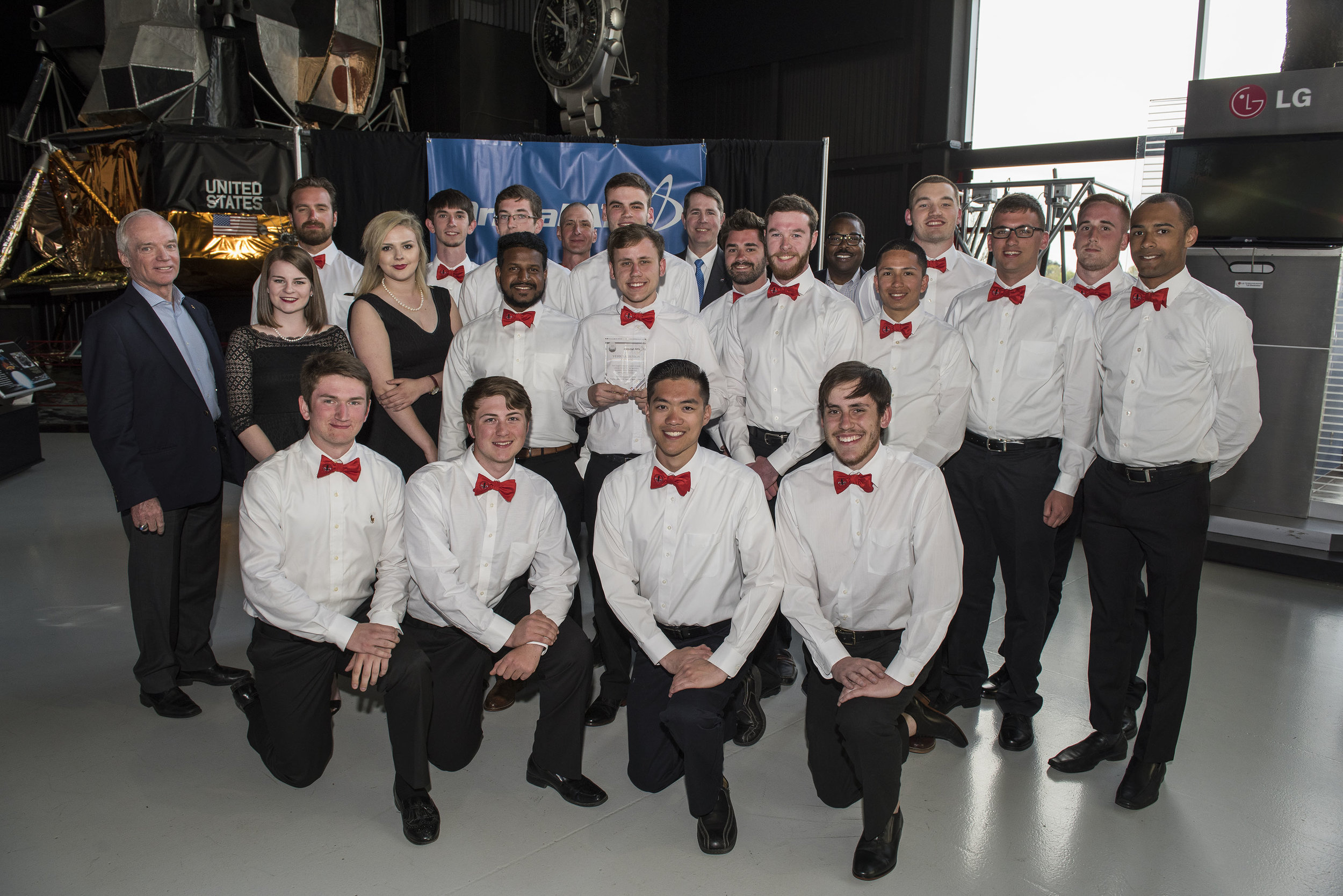 River City Rocketry team at the NASA Student Launch awards ceremony